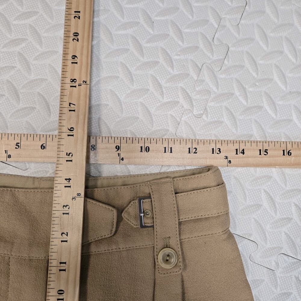 3.1 Phillip Lim Pleated Dress Pants Womens 2 XS Camel Tan High Rise Tapered Leg - Picture 11 of 12